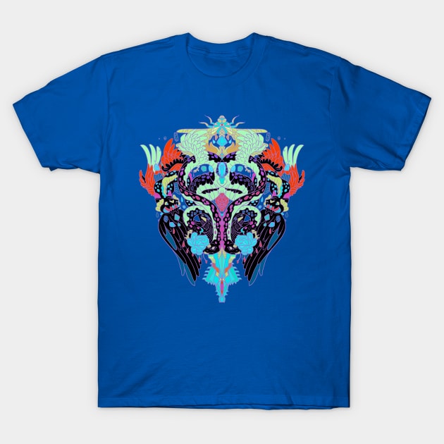 Flying eel and serpents T-Shirt by KO-of-the-self